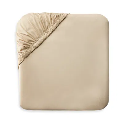 Sferra Fiona Fitted Sheet, Queen In Sand