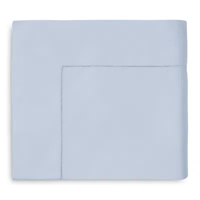 Sferra Fiona Flat Sheet, Full/queen In Blue