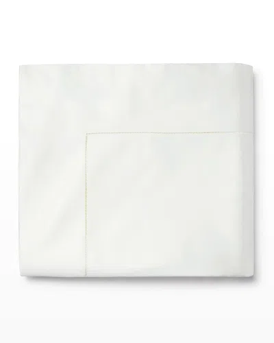 Sferra Fiona Flat Sheet, Full/queen In Ivory