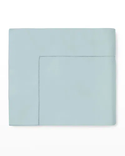Sferra Fiona Full/queen Flat Sheet In Poolside