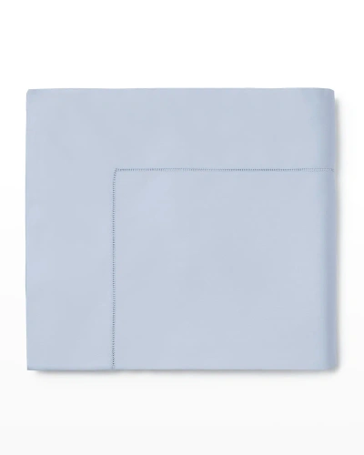 Sferra Fiona Flat Sheet, Full/queen In Powder