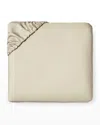 Sferra Fiona California King Fitted Sheet In Oat