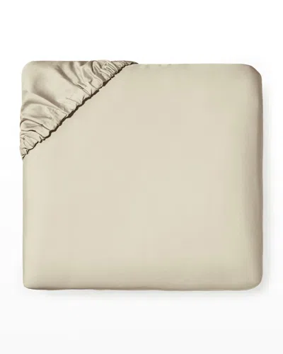 Sferra Fiona California King Fitted Sheet In Oat