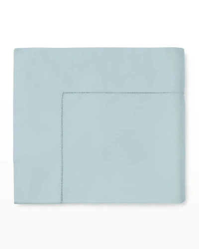 Sferra Fiona King Flat Sheet In Poolside