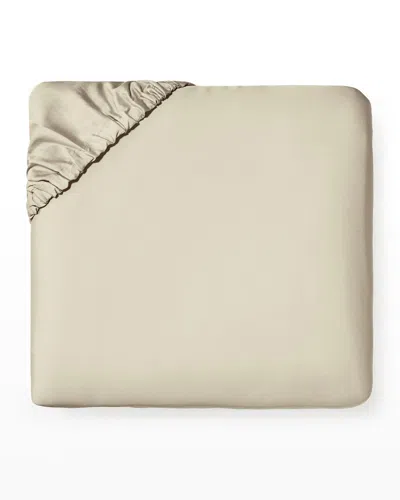 Sferra Fiona Fitted Sheet, California King In Oat