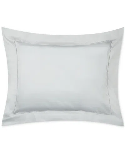Sferra Fiona Sateen Cotton Continental Sham, 26x26" In Gray