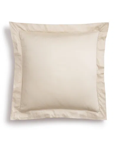 Sferra Fiona Sateen Cotton Continental Sham, 26x26" In Neutral