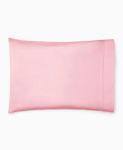 Sferra Fiona Sateen Cotton Pillowcase, King In Pink