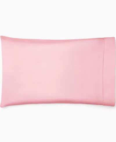 Sferra Fiona Sateen Cotton Pillowcase, Standard In Pink