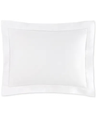 Sferra Fiona Sateen Cotton Sham, King In White