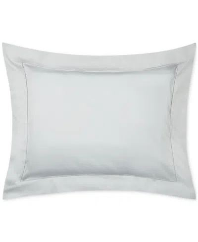 Sferra Fiona Sateen Cotton Sham, Standard In Gray