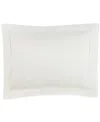 Sferra Fiona Sateen Cotton Solid Color Pillow Sham, Euro In Ivory