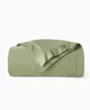 Sferra Fiona Woven Cotton Duvet Cover, Full/queen In Green