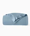 Sferra Fiona Woven Cotton Duvet Cover, King In Blue