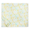 Sferra Geometrico Duvet Cover, Twin In Aqua