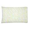 Sferra Geometrico Pillow Case, Standard In Multi