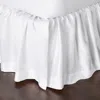 Sferra Giotto Bedskirt, Full In White