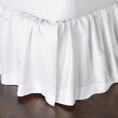 Sferra Giotto Bedskirt, Queen In White
