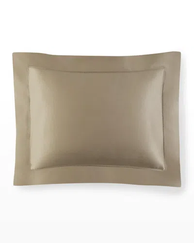 Sferra Giotto Boudoir Sham, 12" X 16" In Dark Khaki