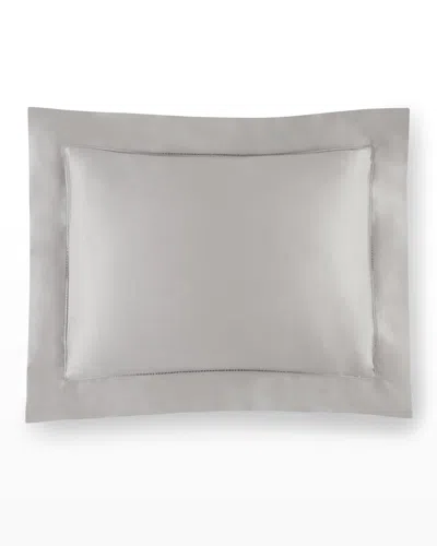 Sferra Giotto Boudoir Sham, 12" X 16" In Grey