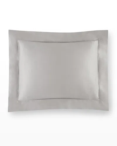 Sferra Giotto Euro Sham, 26"sq. In Gray