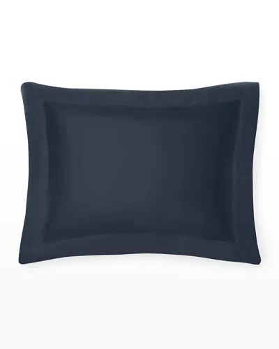 Sferra Giotto Euro Sham, 26"sq. In Navy