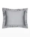 Sferra Giotto Euro Sham, 26"sq. In Gray