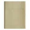 Sferra Giotto Fitted Sheet, Full In Dark Khaki