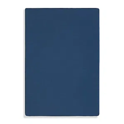 Sferra King Classic Sateen 590 Thread Count Fitted Sheet In Navy