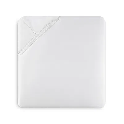 Sferra Giotto Fitted Sheet, Queen In White