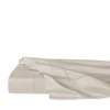 Sferra Giotto Flat Sheet, Full/queen In Bone