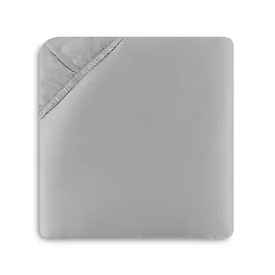 Sferra Giotto Flat Sheet, Full/queen In Gray
