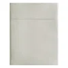 Sferra Giotto Flat Sheet, Full/queen In Gray