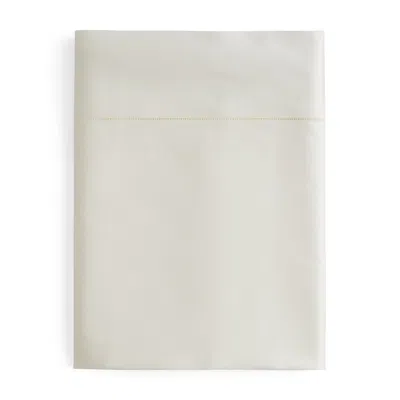 Sferra Giotto King Sateen Flat Sheet In Ivory