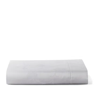Sferra Giza 45 Jacquard Fitted Sheet, Queen In White