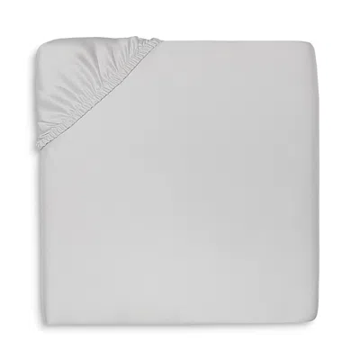Sferra Giza 45 Percale Fitted Sheet, Queen In Tin