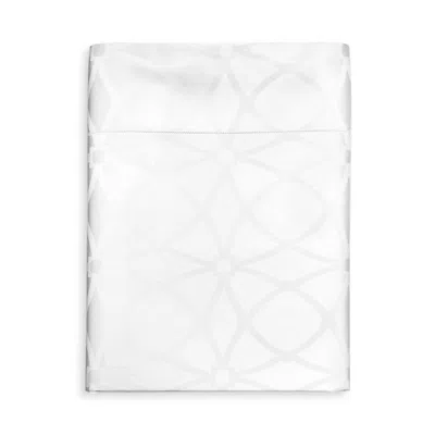 Sferra Giza 45 Porta Flat Sheet, Queen In White