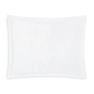 Sferra Giza 45 Quatrefoil Boudoir Sham In White