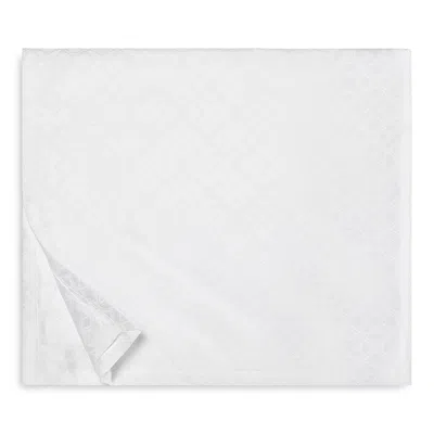 Sferra Giza 45 Quatrefoil Duvet Cover, Queen In White