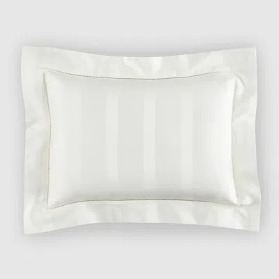 Sferra Giza 45 Stripe Boudoir Sham In Ivory