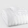 Sferra Giza 45 Stripe Duvet Cover, King In White
