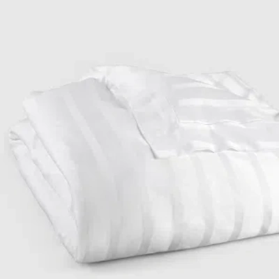 Sferra Giza 45 Stripe Duvet Cover, King In Ivory