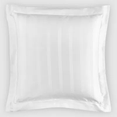 Sferra Giza 45 Stripe Euro Sham In White