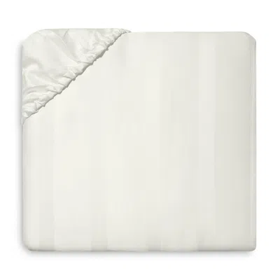 Sferra Giza 45 Stripe Fitted Sheet, California King In Ivory