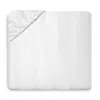 Sferra Giza 45 Stripe Fitted Sheet, California King In White