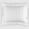 Sferra Giza 45 Stripe Standard Sham In White