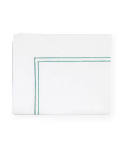 Sferra Grand Hotel Cotton Flat Sheet, King In White