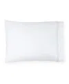Sferra Grand Hotel Cotton Pillowcase, King In White