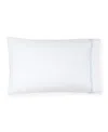 Sferra Grand Hotel Cotton Pillowcase, King In White