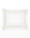 Sferra Grande Hotel Boudoir Sham, 12" X 16" In White